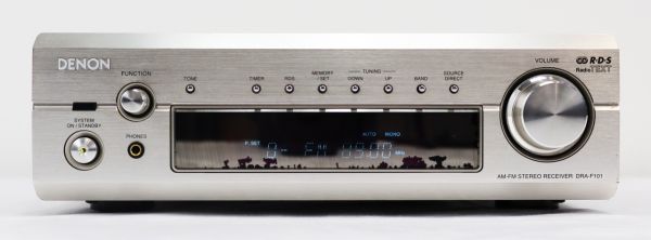DENON AM FM Stereo Receiver DRA F101, 251014
