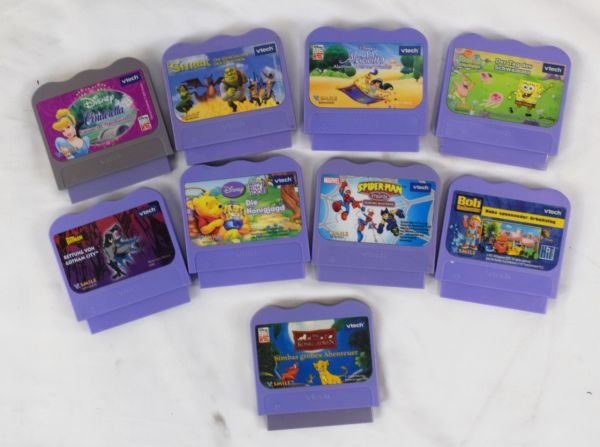 9x VTECH V Smile Spiele 242204