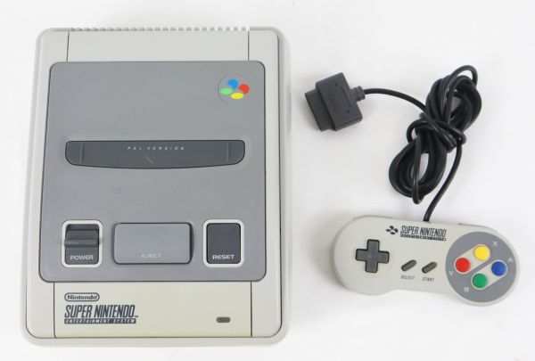 Super Nintendo 1xController ohne Netzteil ohne AV Kabel Model SNSP001AFRG 251107