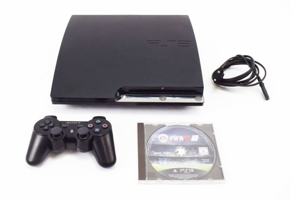 SONY Playstation 3 Slim Modell: CECH2504B Disc: FIFA 16 250846