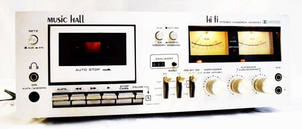 MUSIC HALL Stereo Cassette Deck HCD 2003 241945