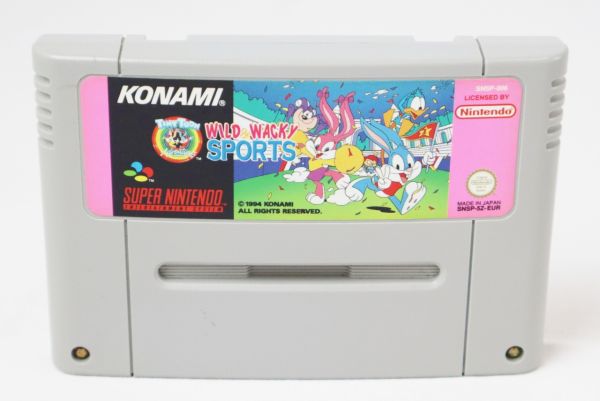 Super Nintendo 1 Spiel Tiny Toon Wild Wacky Sports Model SNSP5ZEUR 251220