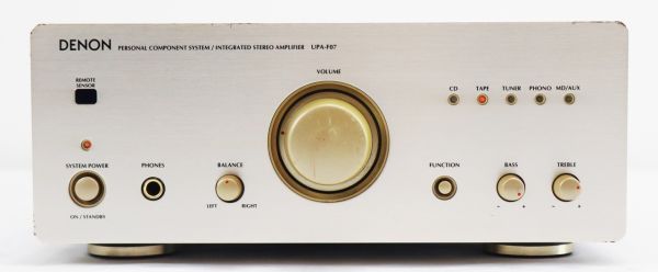DENON Personal Component System Integrated Stereo Amplifier UPA-F07, 251127