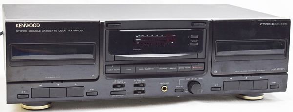 KENWOOD Stereo Double Tapedeck KX W4060 241746