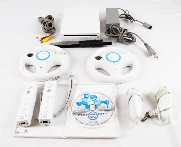 NINTENDO WII Modell: RVL001(EUR) Disc: Mario Kart WII 251094