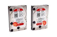 WD Western Digital 1x 2 Stück HDD 3TB Red Series Festplatte  WD30EFRX. 242300