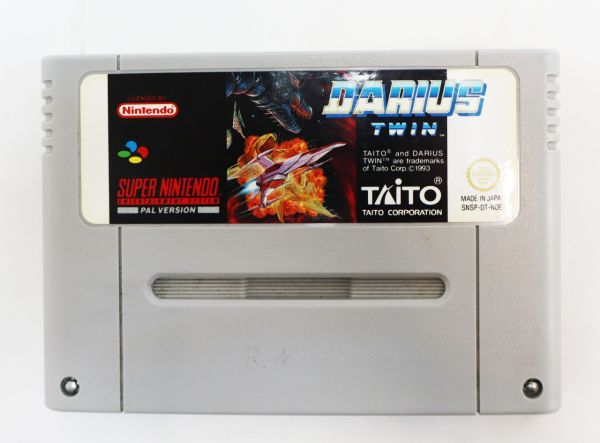SUPER Nintendo Darius Twin nur Spiel Model SNSP DT NOE 251081