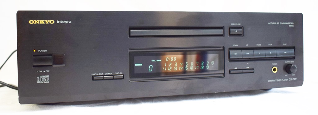 ONKYO Integra Accupuls D/A Converter FPCS CD Player DX-7711 241619 | CD  Player & DVD Recorder | HiFi | Con-Shop.com