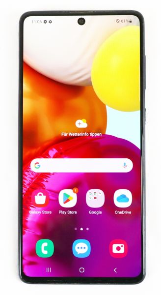 Samsung Galaxy A71 SM-A715F/DS 128 GB Ohne Simlock Schwarz, 250943