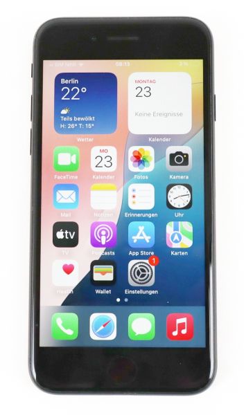 Apple iPhone SE 2020 64 GB Schwarz ohne Simlock, 250972
