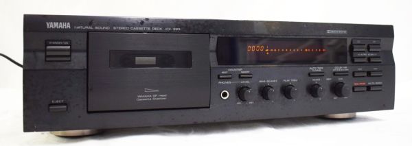 YAMAHA Natural Sound Stereo Cassette Deck KX 393 242297