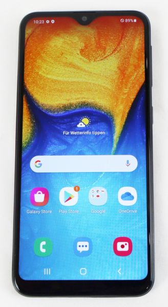 Samsung Galaxy A20e SM-A202F/DS 32 GB Schwarz Dual Sim ohne Simlock, 250987
