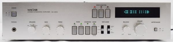 MACLAIR Stereo Integrated Amplifier SA - 2200 251276
