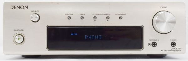 DENON AM/ FM Stereo Tuner DRA F107 251091