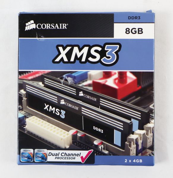 Corsair Arbeitsspeicher XMS3 2x4GB DDR3 , 250812