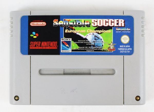 Super Nintendo Sensible Soccer nur Spiel Model SNSP85FAH 251088