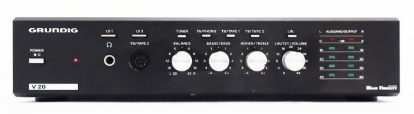 GRUNDIG High Fidelity DIN 45500 Verstärker V 20, 251167