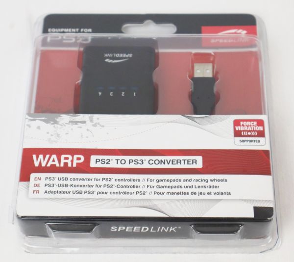 SpeedLink WARP PS2 to PS3 Converter für Controller Model SL4431SBK01 251352