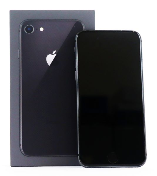 Apple, iPhone 8, 64 GB, Space-Gray, ohne Simlock Akkukapazität 81%, 251116
