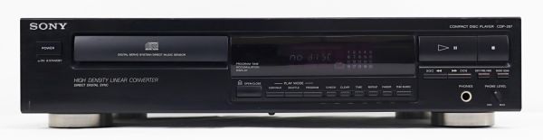 SONY High Density Linear Converter Compact Disc Player CDP-297, 251521