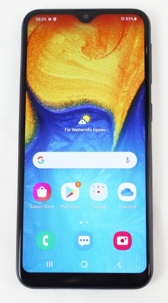 Samsung Galaxy A20e SM-A202F/DS 32 GB Schwarz Dual Sim ohne Simlock, 251003
