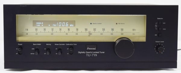 SANSUI AM/ FM Vintage Stereo Tuner TU 719 250761