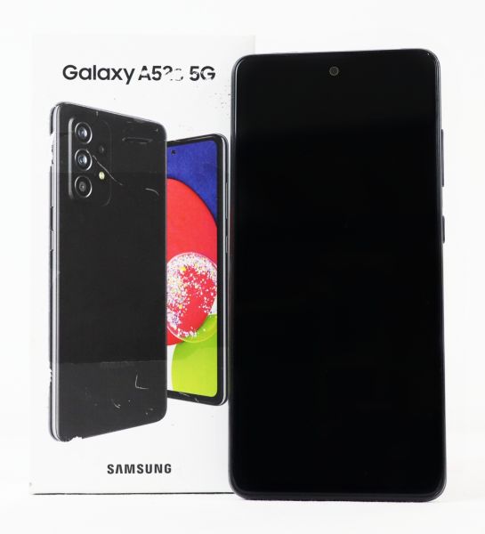 Samsung Galaxy A52s 5G, 128 GB, Awesome Black, ohne Simlock, 251277