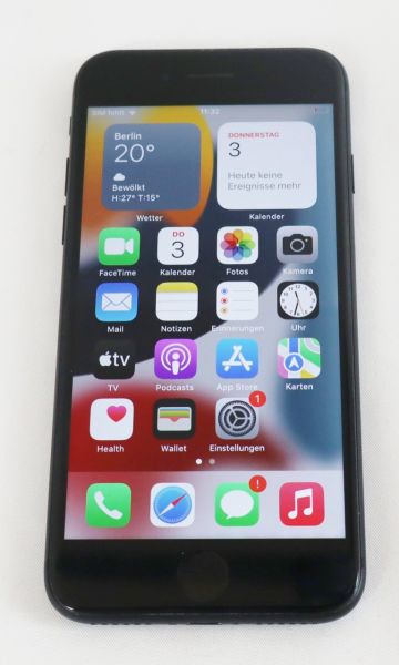 Apple iPhone 7 32 GB Schwarz ohne Simlock, 251057