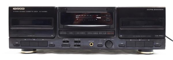 KENWOOD Stereo Double Cassette Deck KX-W4060 250384