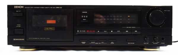 DENON Precision Audio Component Stereo Cassette Tape Deck DRM 510 250873